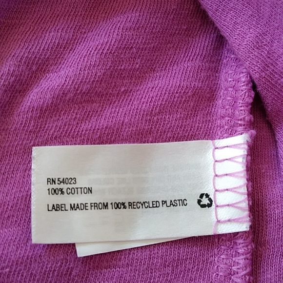 GAP Designed & Crafted High Low Back Zipper Cotton Top Large - Picture 3 of 13